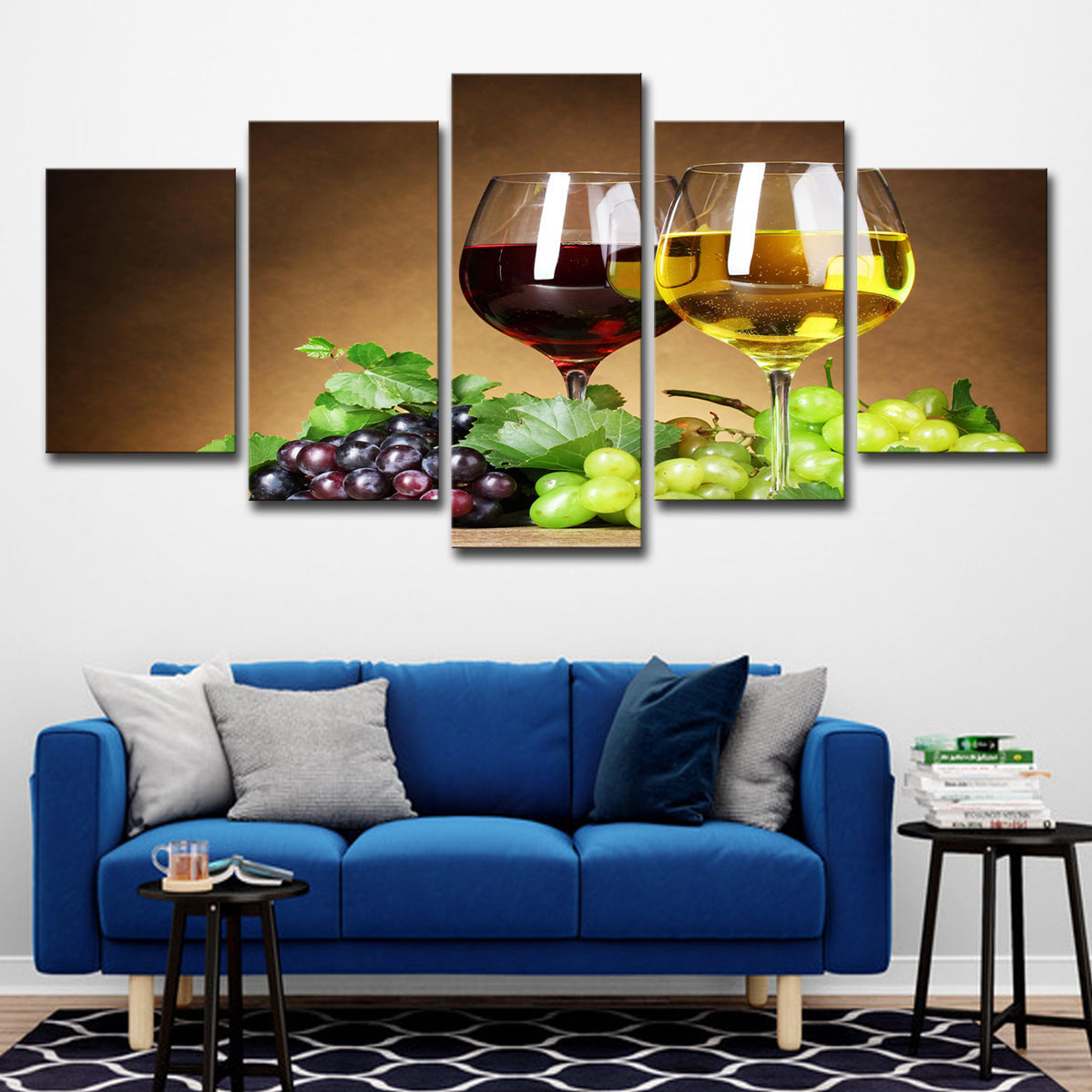 Set 5 tele uva e vino