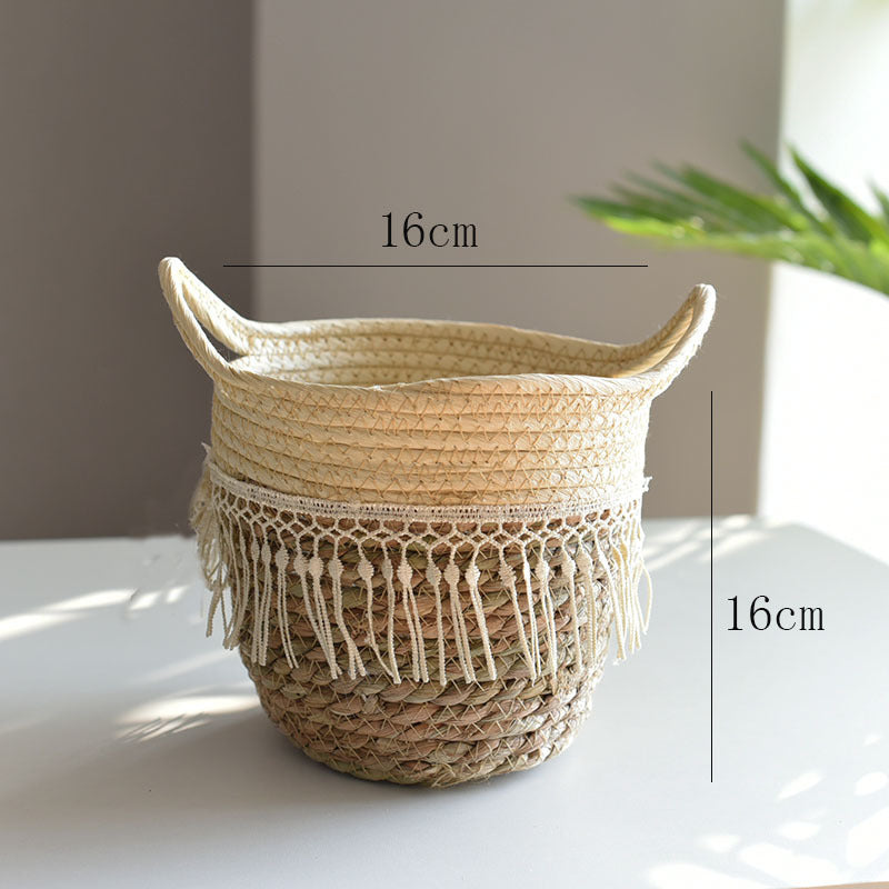 Cesto rattan nordico