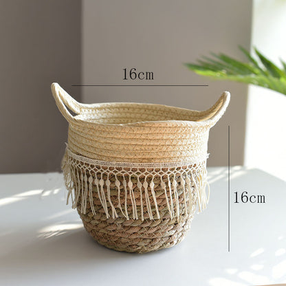 Cesto rattan nordico