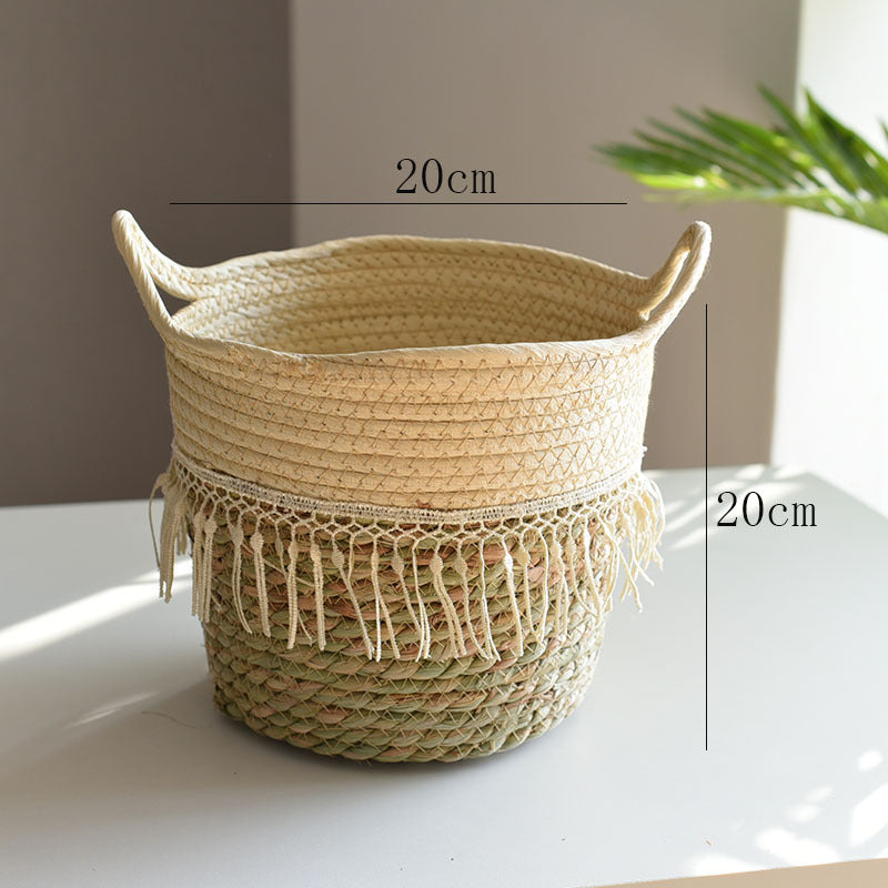 Cesto rattan nordico