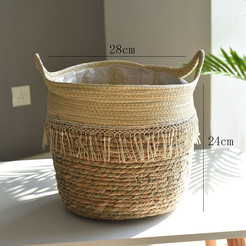 Cesto rattan nordico