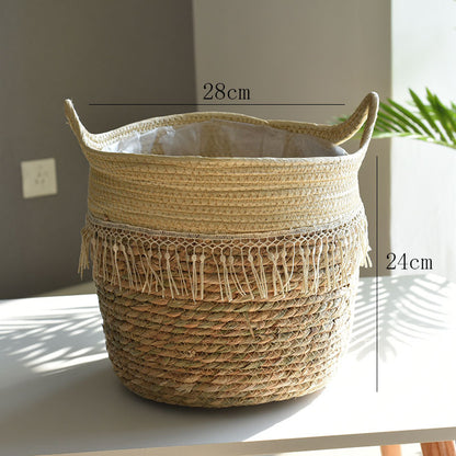 Cesto rattan nordico
