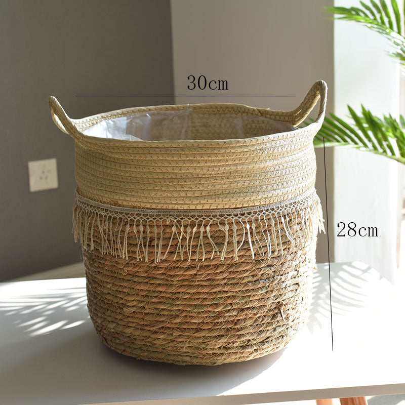 Cesto rattan nordico