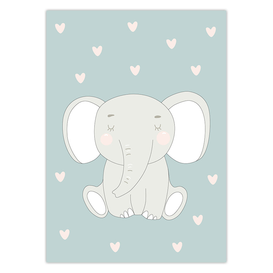 Poster animali cameretta