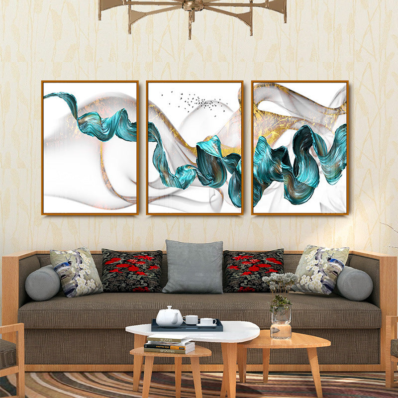 Trittico murale astratto