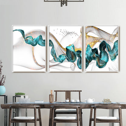 Trittico murale astratto