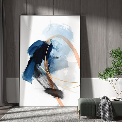 Quadro astratto blu