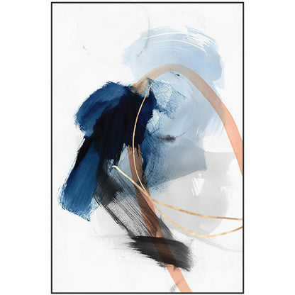 Quadro astratto blu