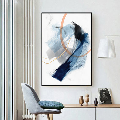 Quadro astratto blu