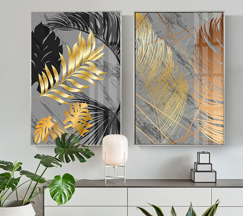 Trittico marmo e oro