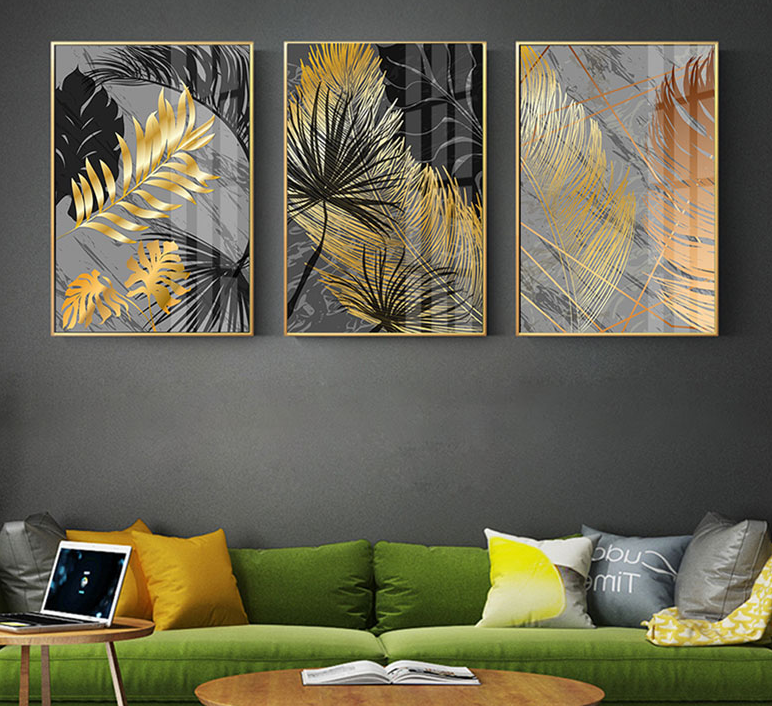 Trittico marmo e oro