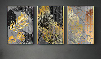 Trittico marmo e oro