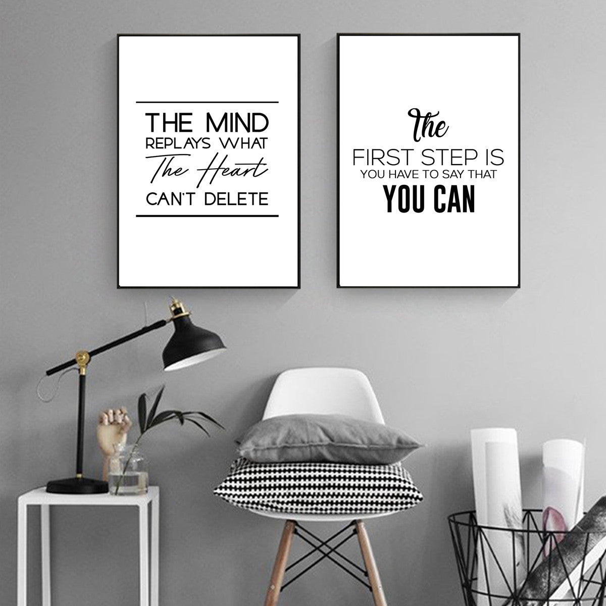 Quadro Frase Minimalista