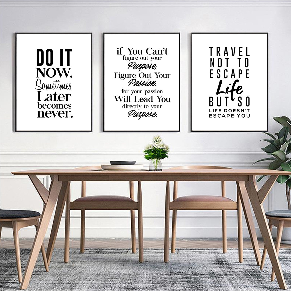 Quadro Frase Minimalista