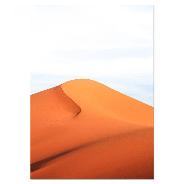 Quadro paesaggio deserto