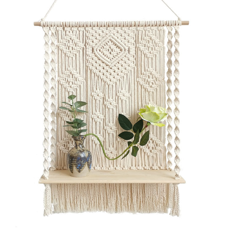 Arazzo boho con fiori