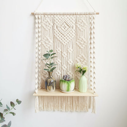 Arazzo boho con fiori