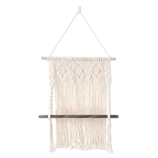 Arazzo cotone con nappe
