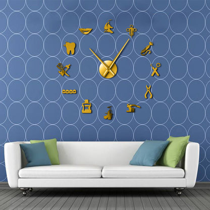 Orologio da parete Attrezzi sagome