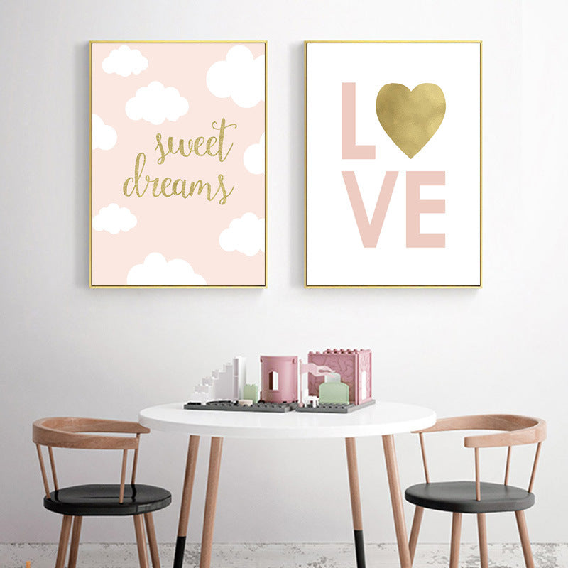 Quadro Bambini Rosa