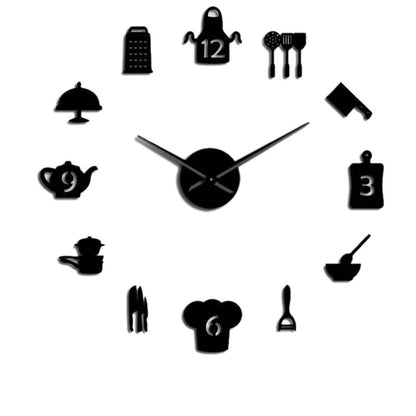 Orologio da parete adesivo