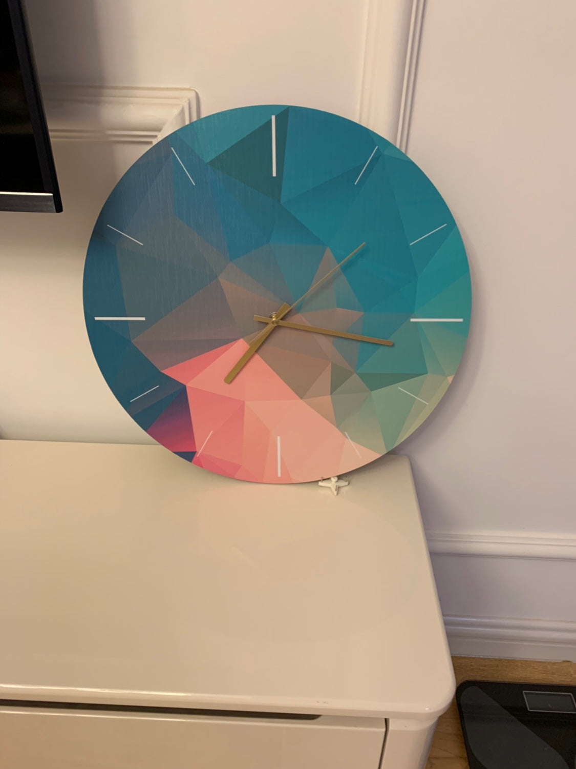 Orologio da parete Geometrico colorato