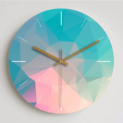 Orologio da parete Geometrico colorato
