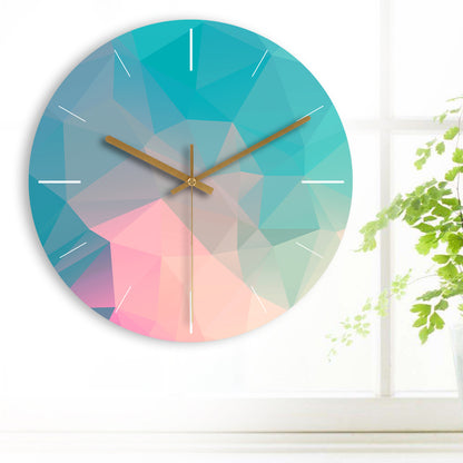 Orologio da parete Geometrico colorato