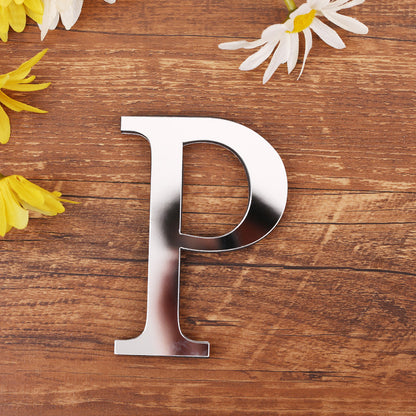Adesivo Lettere Specchio 3D