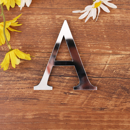 Adesivo Lettere Specchio 3D