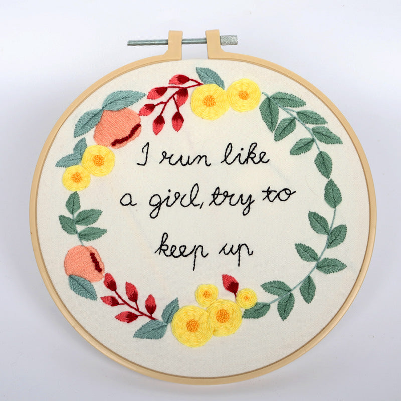 Kit garland fiori lettere