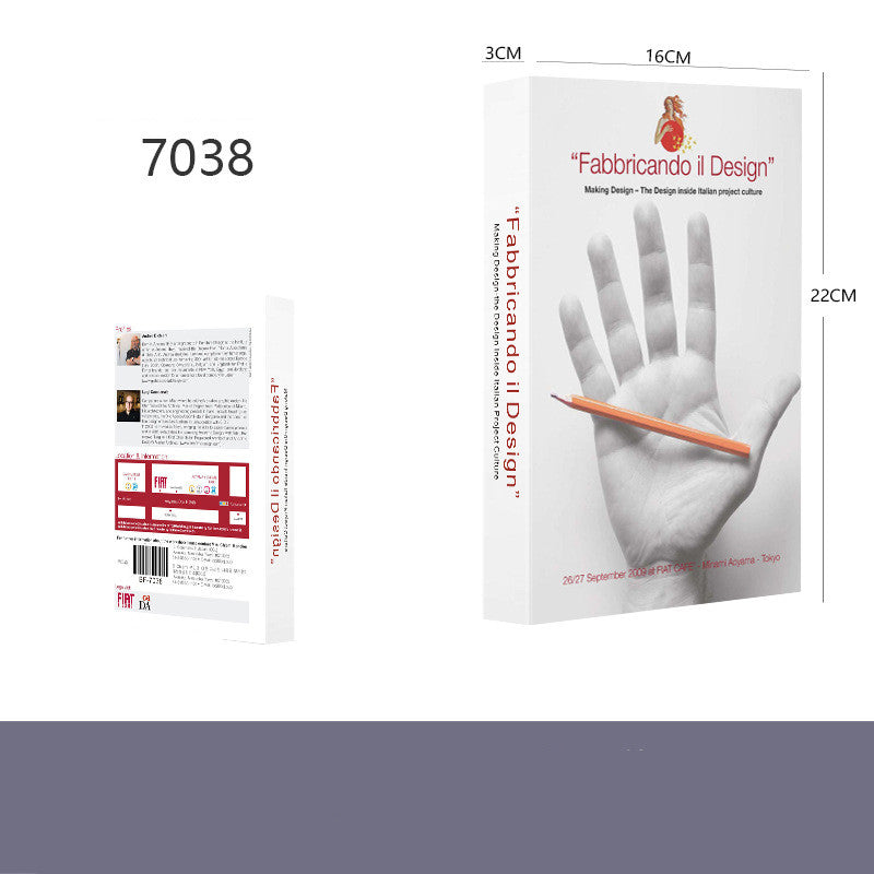 Libri decorativi finti