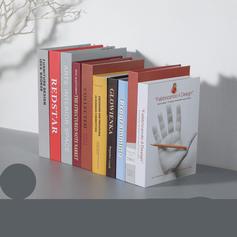 Libri decorativi finti