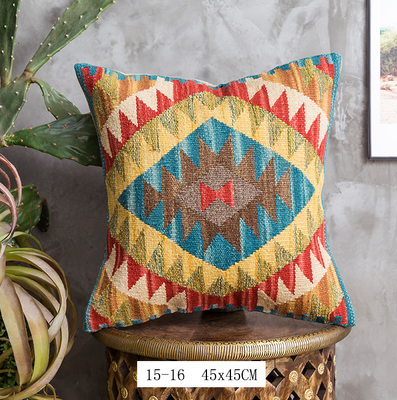 Cuscino lana bohemien