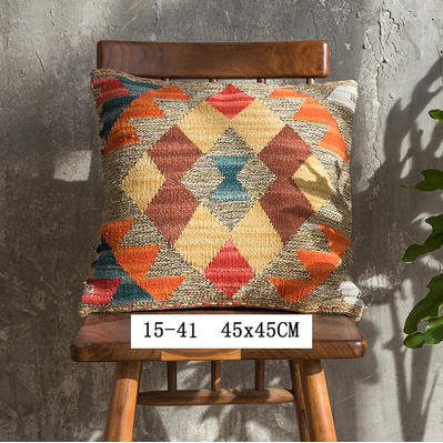 Cuscino lana bohemien