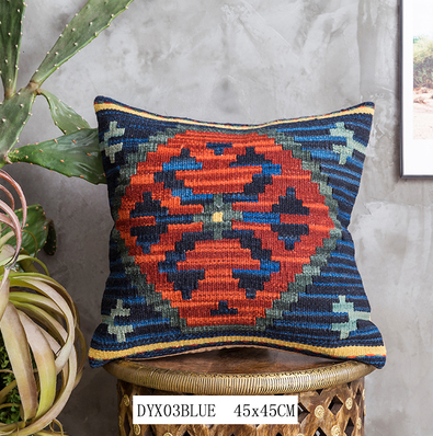 Cuscino lana bohemien