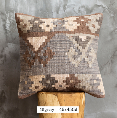 Cuscino lana bohemien