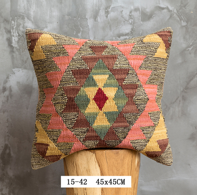 Cuscino lana bohemien