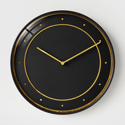 Orologio da parete Dorato concentrico
