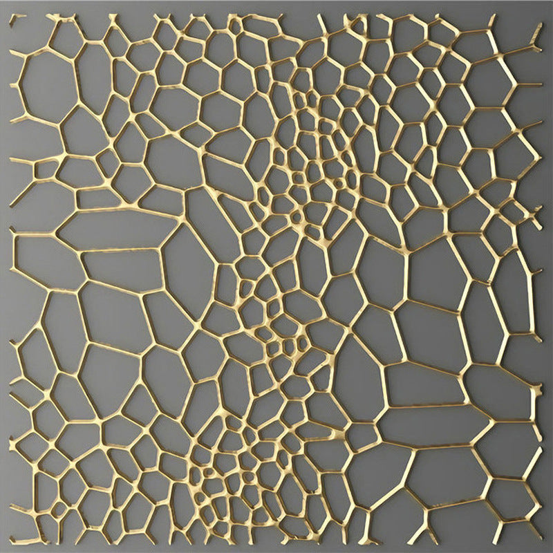 Quadro minimalista nordico oro