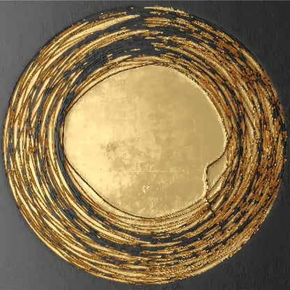 Quadro minimalista nordico oro