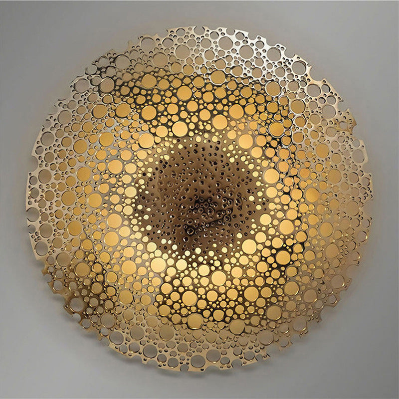 Quadro minimalista nordico oro