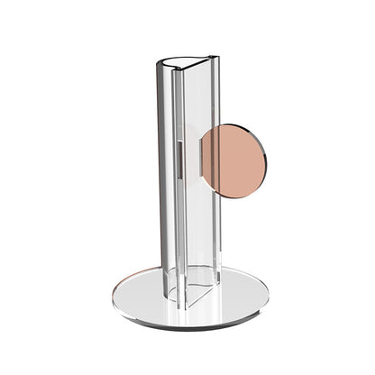 Vaso geometrico di acrilico