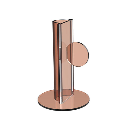 Vaso geometrico di acrilico