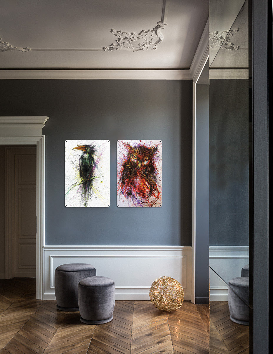 Insegna decorativa animale retrò