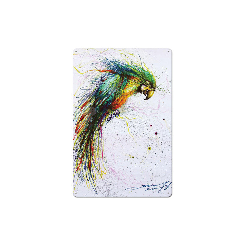 Insegna decorativa animale retrò