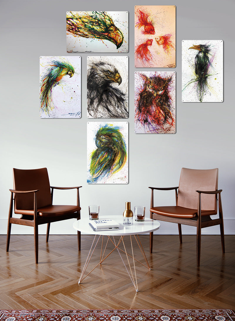 Insegna decorativa animale retrò