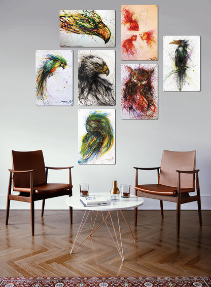 Insegna decorativa animale retrò