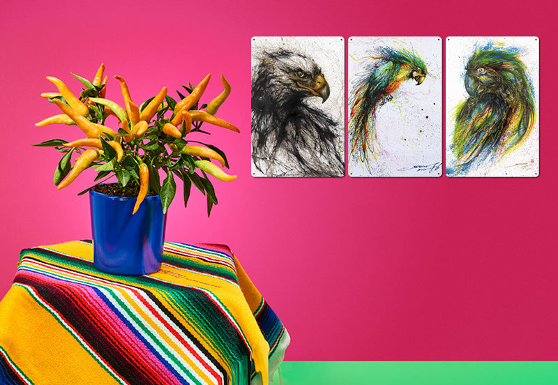Insegna decorativa animale retrò