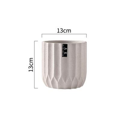 Vaso decorativo geometrico